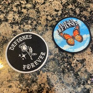 Dia De Los Deftones Nov 2 2024 Petco Park San Diego Iron On Patch Set
